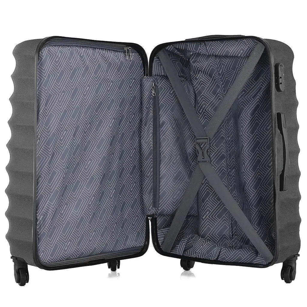 Валіза Semi Line 26" L Black (T5576-5) - фото 2