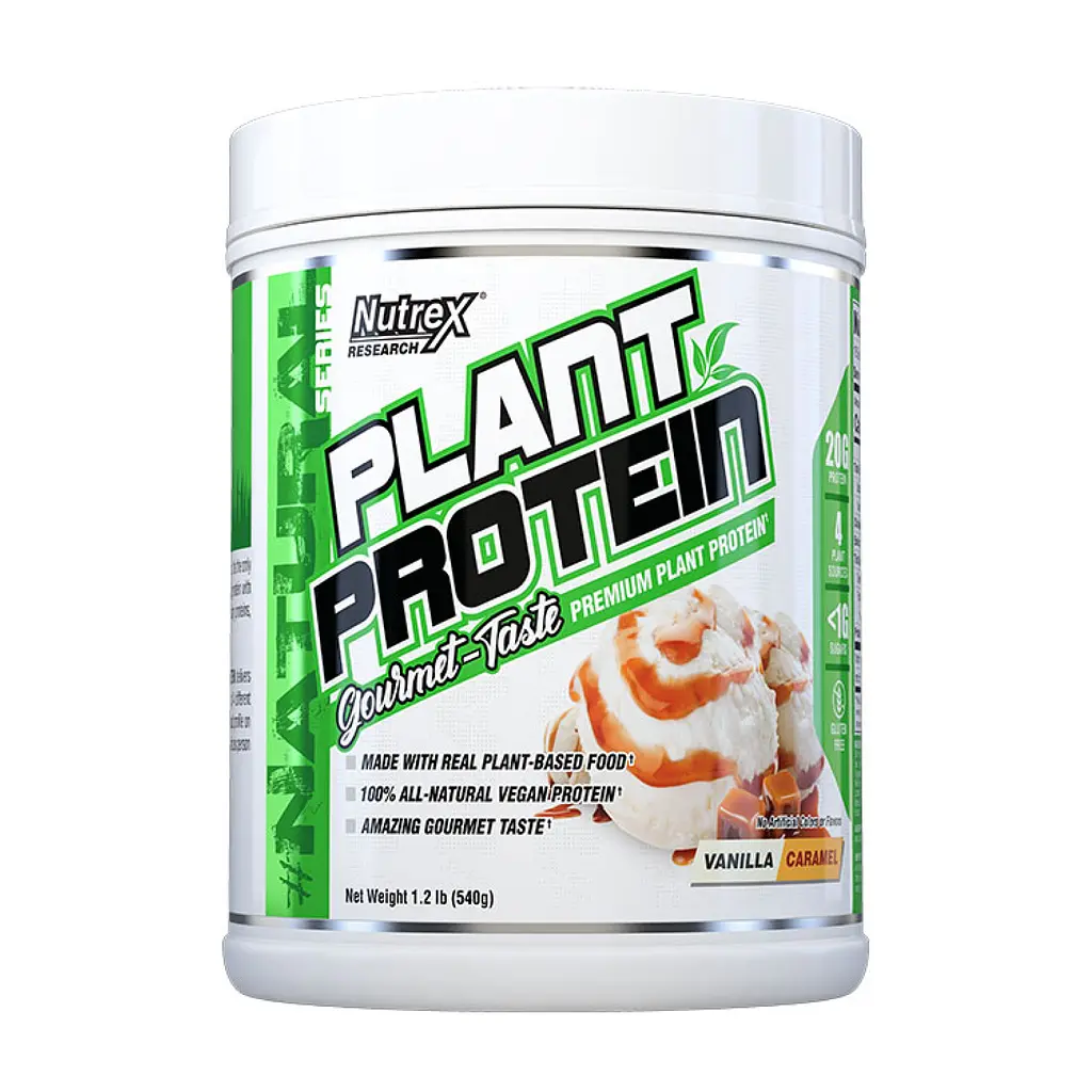 Рослинний Протеїн, Plant Protein — 536 г Vanilla Caramel