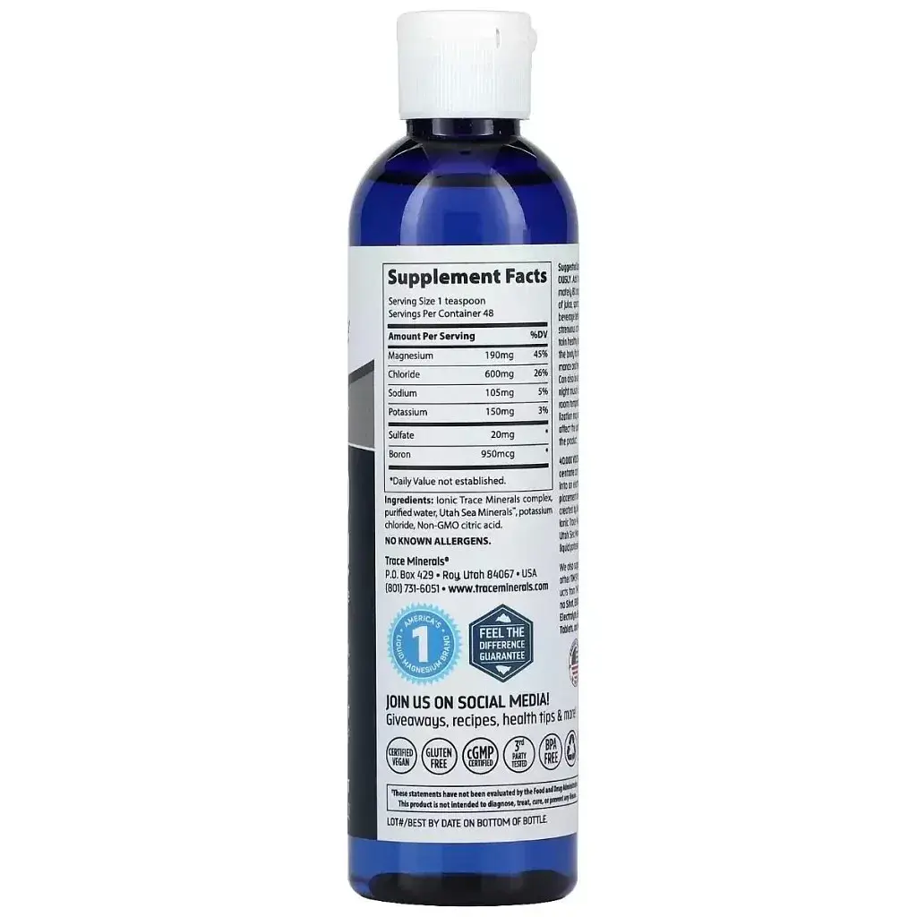 Мінерали Trace Minerals Концентрат електролітів, Electrolyte Concentrate, 237 мл (TMR-00110) - фото 2