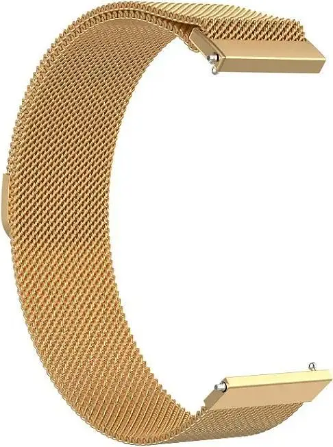 Універсальний ремінець для смарт-годинників DK Metal Milanesse Loop Magnetic Band 22mm Gold [78203] - фото 2