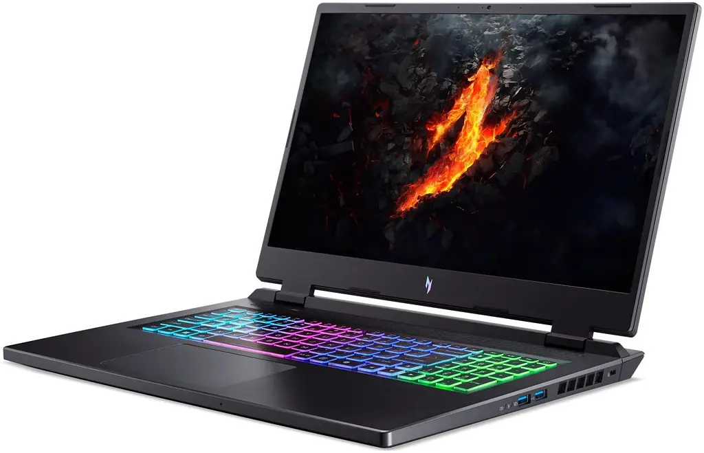 Ноутбук Acer Nitro 17 AN17-42 17.3' QHD IPS, AMD R7-8845HS, 32GB, F1TB, NVD4070-8, Lin, чорний (NH.QSCEU.003) - фото 3