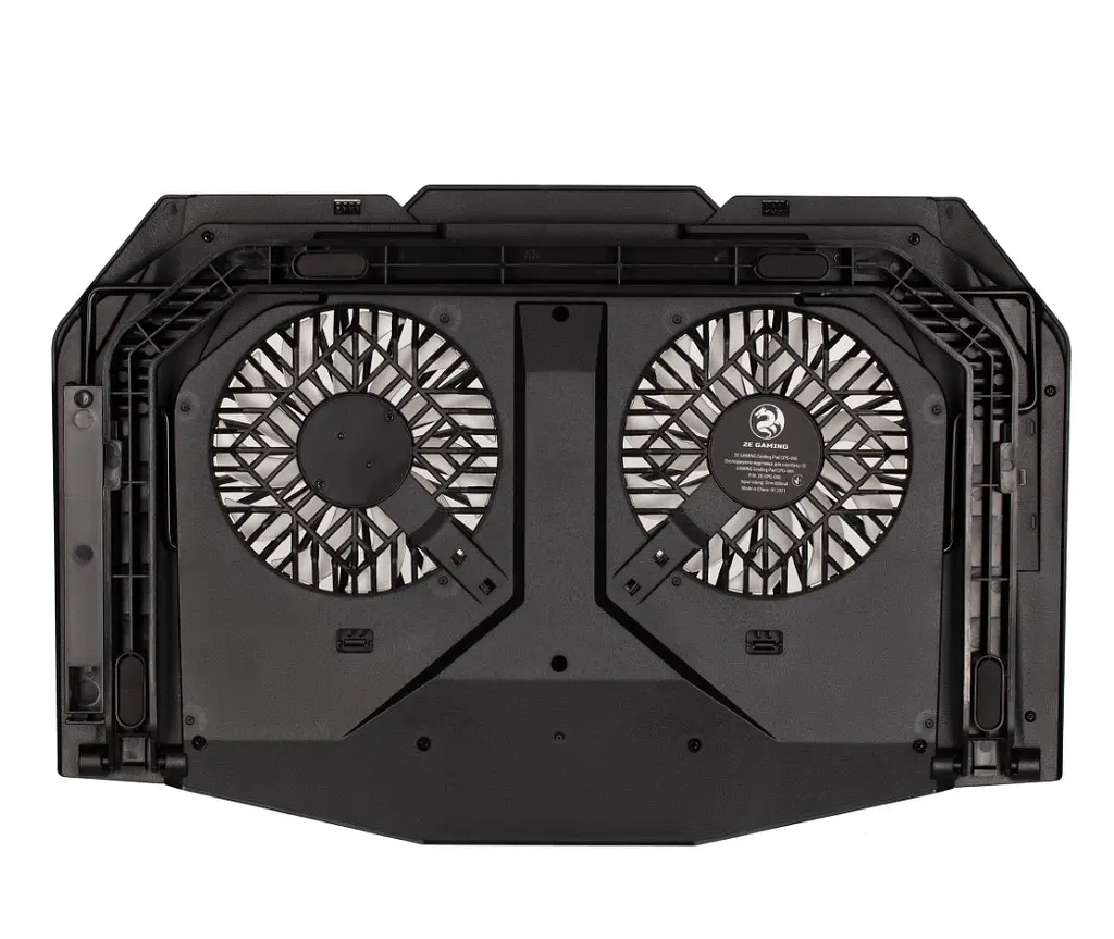 Охлаждающая подставка для ноутбука 15.6-17.3 дюйма 2E Gaming CPG006 2xFan RGB LED - фото 4