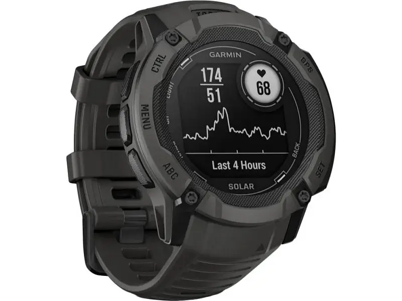 Смарт-годинник Garmin Instinct 2X Solar Graphite (010-02805-10/00) - фото 3