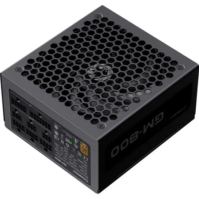 Блок живлення GameMax GM-800 Modular 800W 80+ Bronze (GM-800 Modular) Black - фото 3