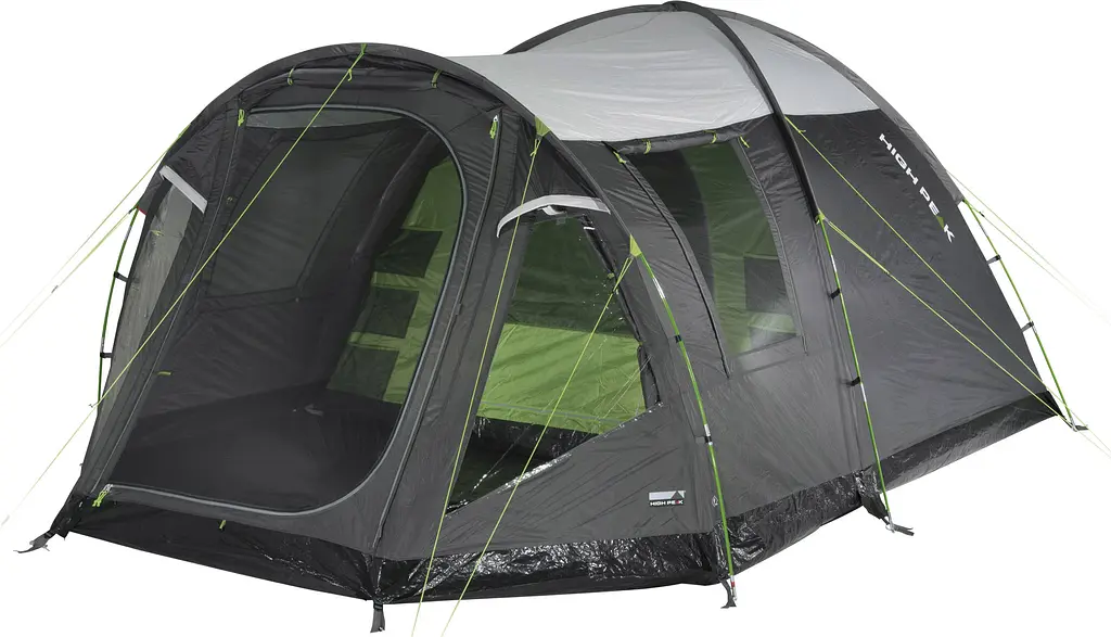 Намет пʼятимісний High Peak Santiago 5.0 Light Grey/Dark Grey/Green (11802) - фото 2