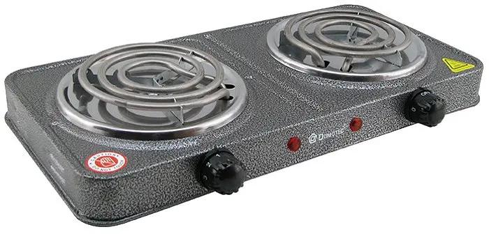 Настільна електроплита Domotec MS-5802 на 2 конфорки - фото 3