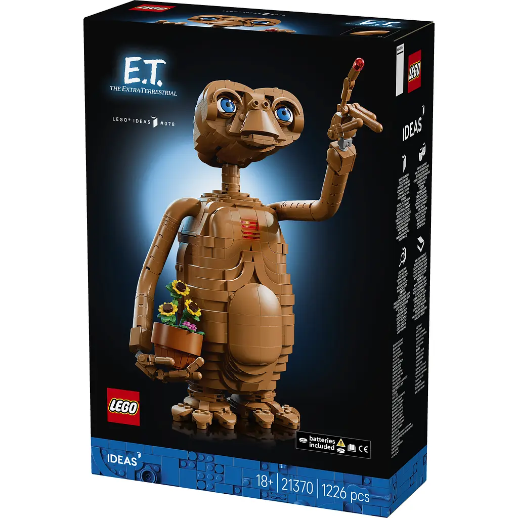 Конструктор LEGO Ideas E.T. the Extra-Terrestrial 1226 ел. (21370) - фото 3