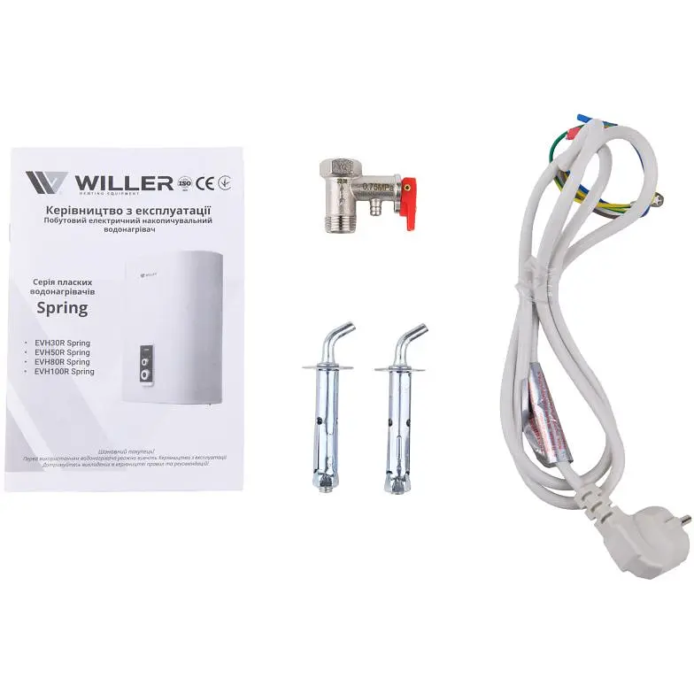 Водонагреватель Willer EVH80R Spring универсальный - фото 9