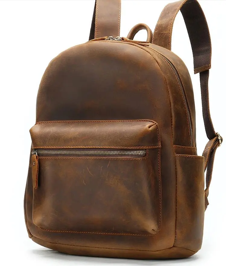 Рюкзак кожаный Vintage 40х38х10 см sum0012685 - фото 3
