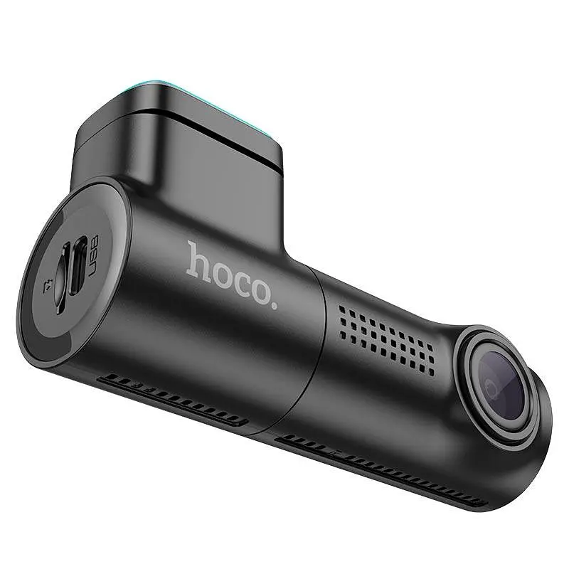 Відеореєстратор Hoco DV1 Driving Recorder Black - фото 5