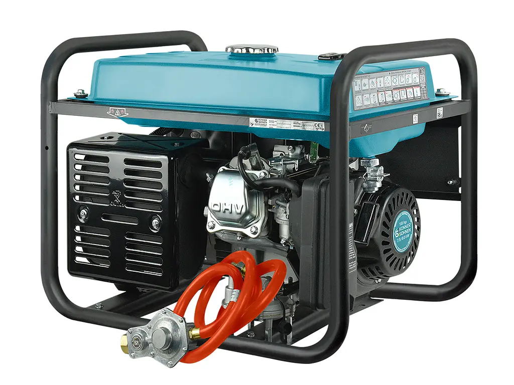 Генератор бензиновый газ/бензин Konner&Sohnen 7.5/8 кВт KS 10000E G - фото 4