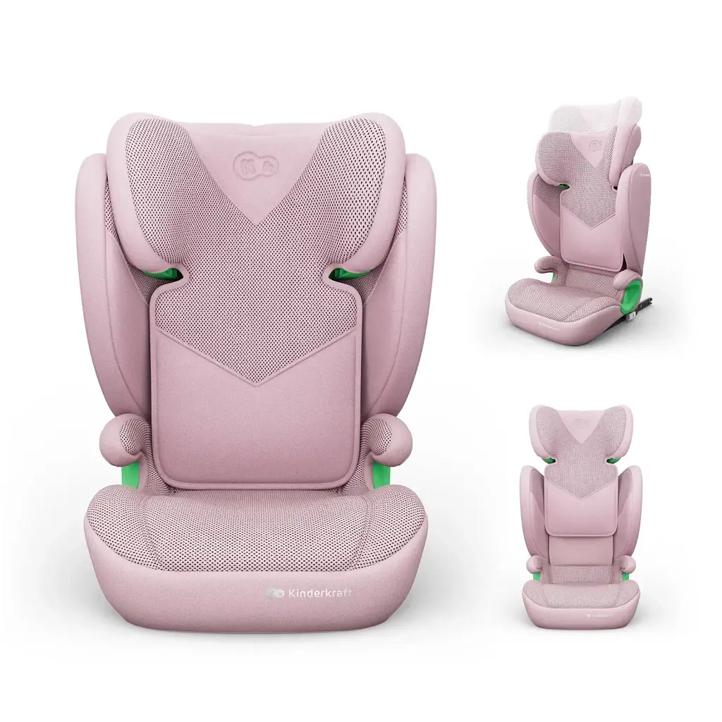 Автокрісло Kinderkraft Junior Fix 2 Plus i-Size Pink (KCJUFI20PNKPL0N)