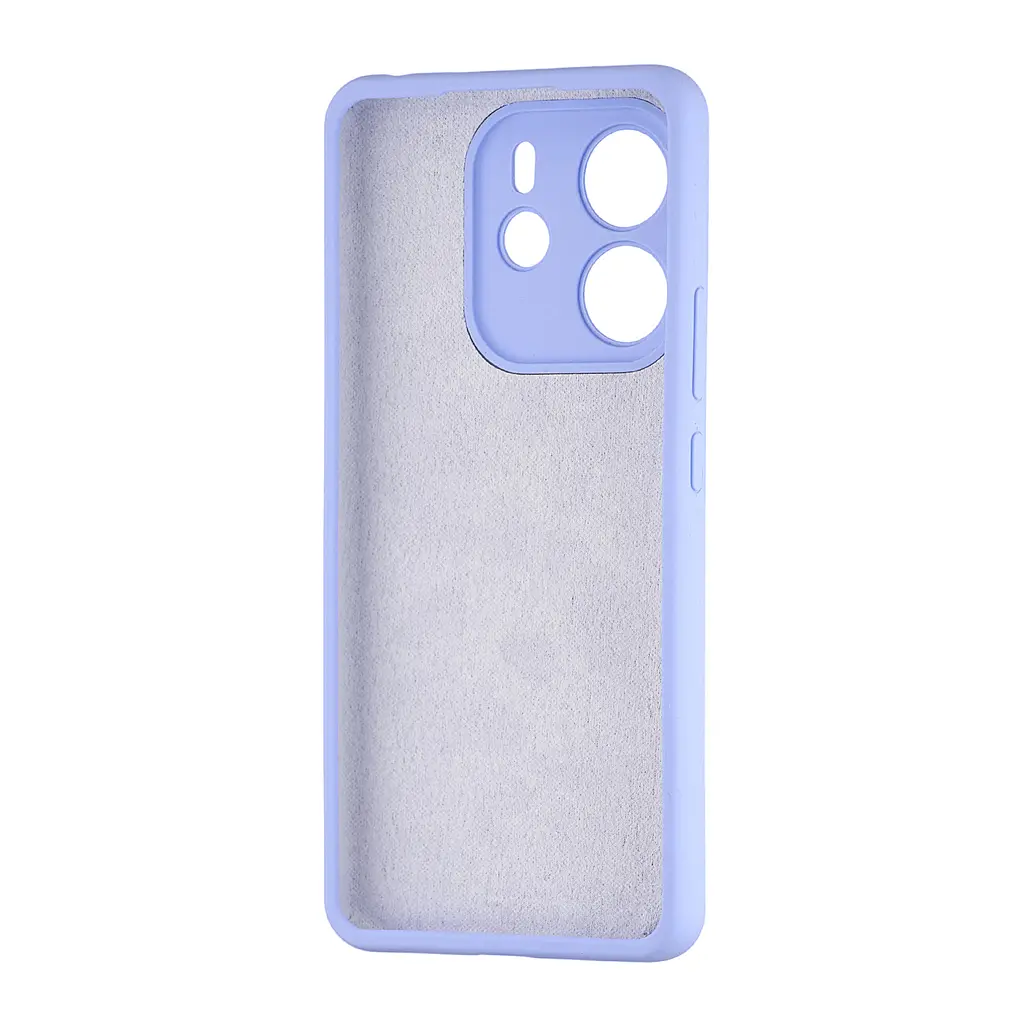 Чохол Silicone Case Xiaomi Redmi Note 14 4G Global Lilac Purple - фото 2