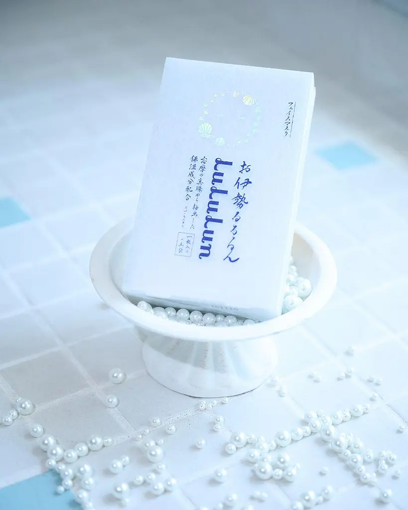 LULULUN Face Mask Ise Pearl освітлююча маска з екстрактом перлів, 1 шт х 5 уп - фото 3