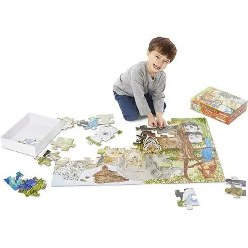 Пазл Melissa&Doug Мега "Вимираючі види тварин", 48 елементів (MD4437) - фото 2