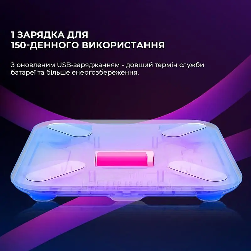 Ваги підлогові Yunmai X Smart Scale (YMBS-M268) - фото 3