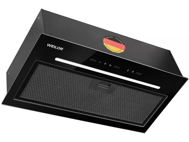 Витяжка вбудована WEILOR LUNA WBG 55 BLACK - фото 3