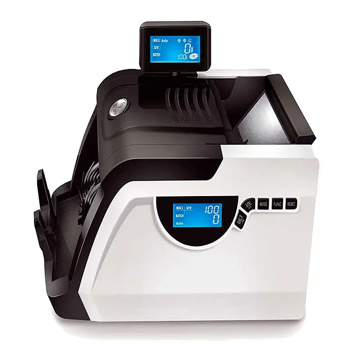 Лічильник банкнот Bill Counter GR-6200 UV Чорно-білий - фото 2