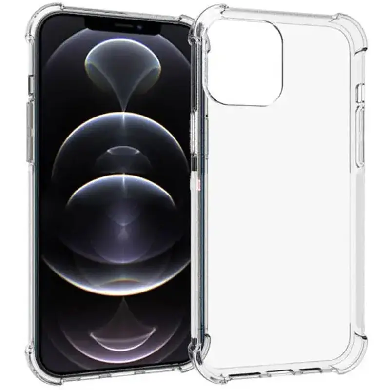 TPU чохол Getman Ease logo посилені кути для Apple iPhone 13 mini (5.4) Безбарвний (прозорий) - фото 4