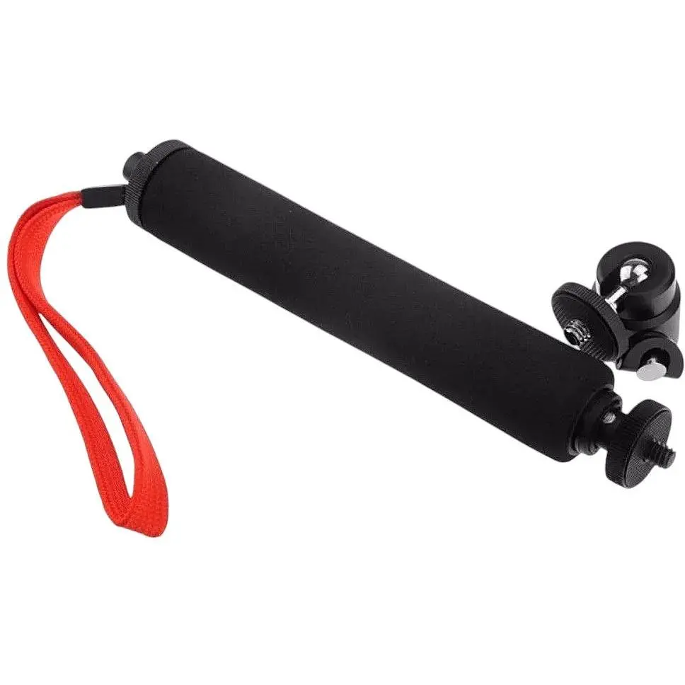 Монопод телескопический SHOOT GP54 Monopod с креплением под экшн-камеру 22-51см Black [56657] - фото 2