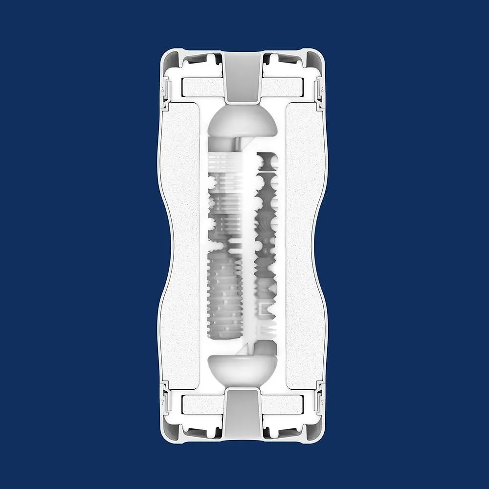 Мастурбатор Tenga Premium Dual Sensation Cup, 15.5х4.5 см (білий) - фото 2