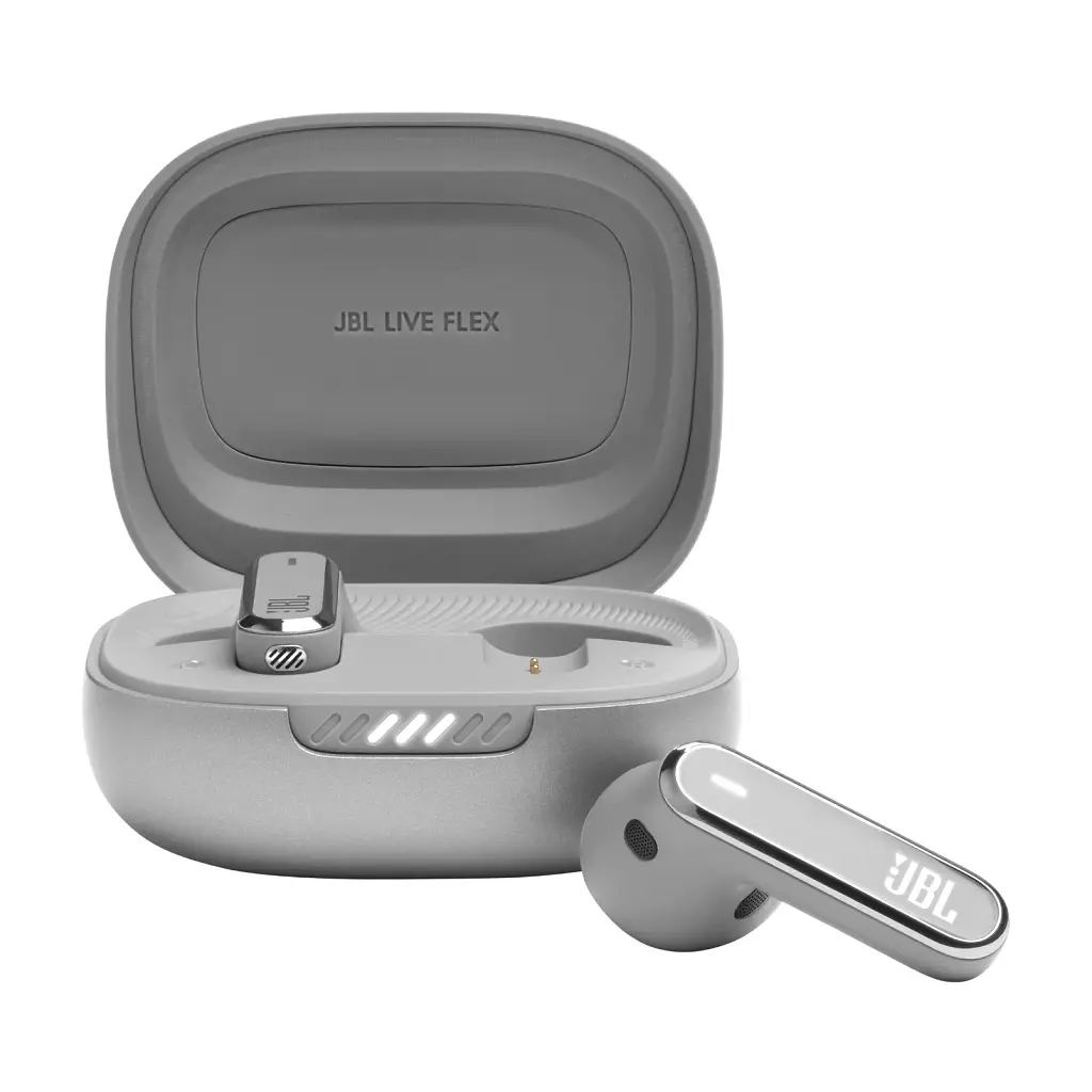Гарнітура JBL LIVE FLEX Silver (JBLLIVEFLEXSVR) - фото 2