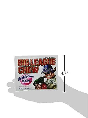 Жувальна гумка The Official Big League Chew Original Bubble Gum 60 г - фото 4