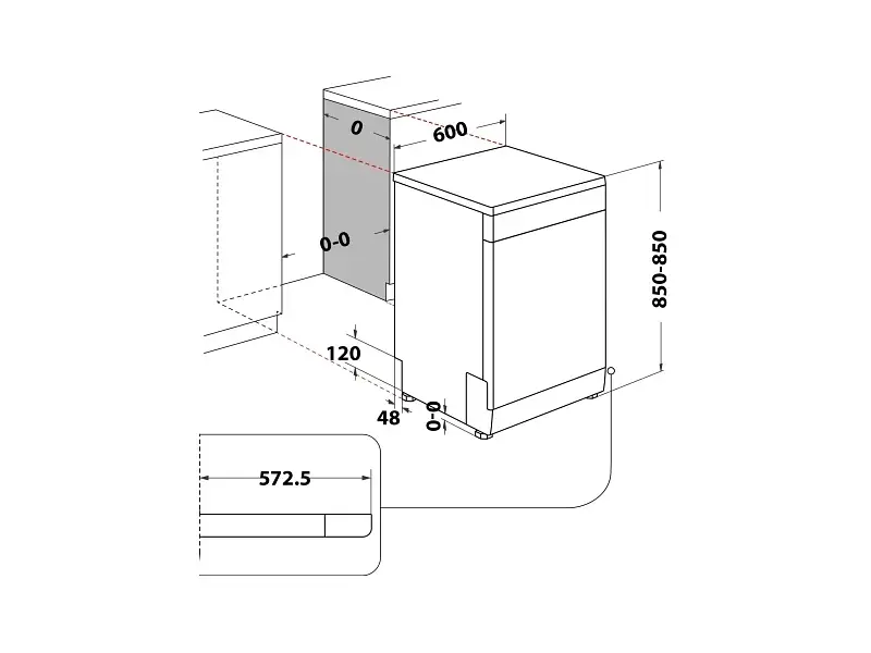 Посудомоечная машина Whirlpool W2F HD624 - фото 6