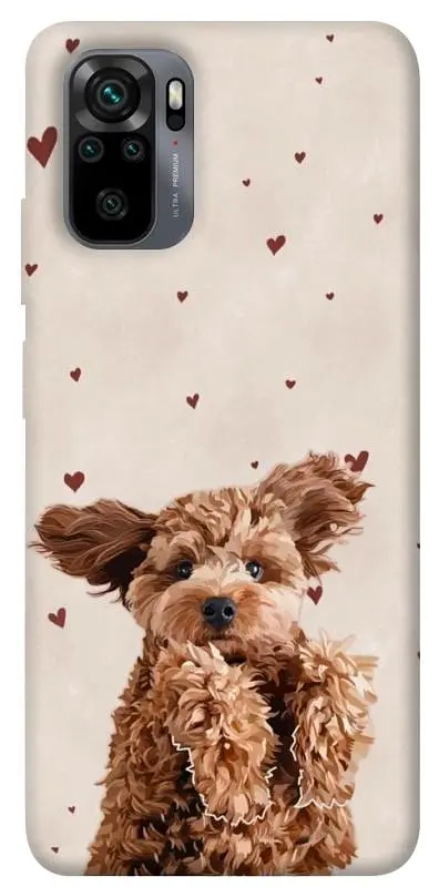 TPU чехол Demsky Сute doggy для Xiaomi Redmi Note 10 / Note 10s