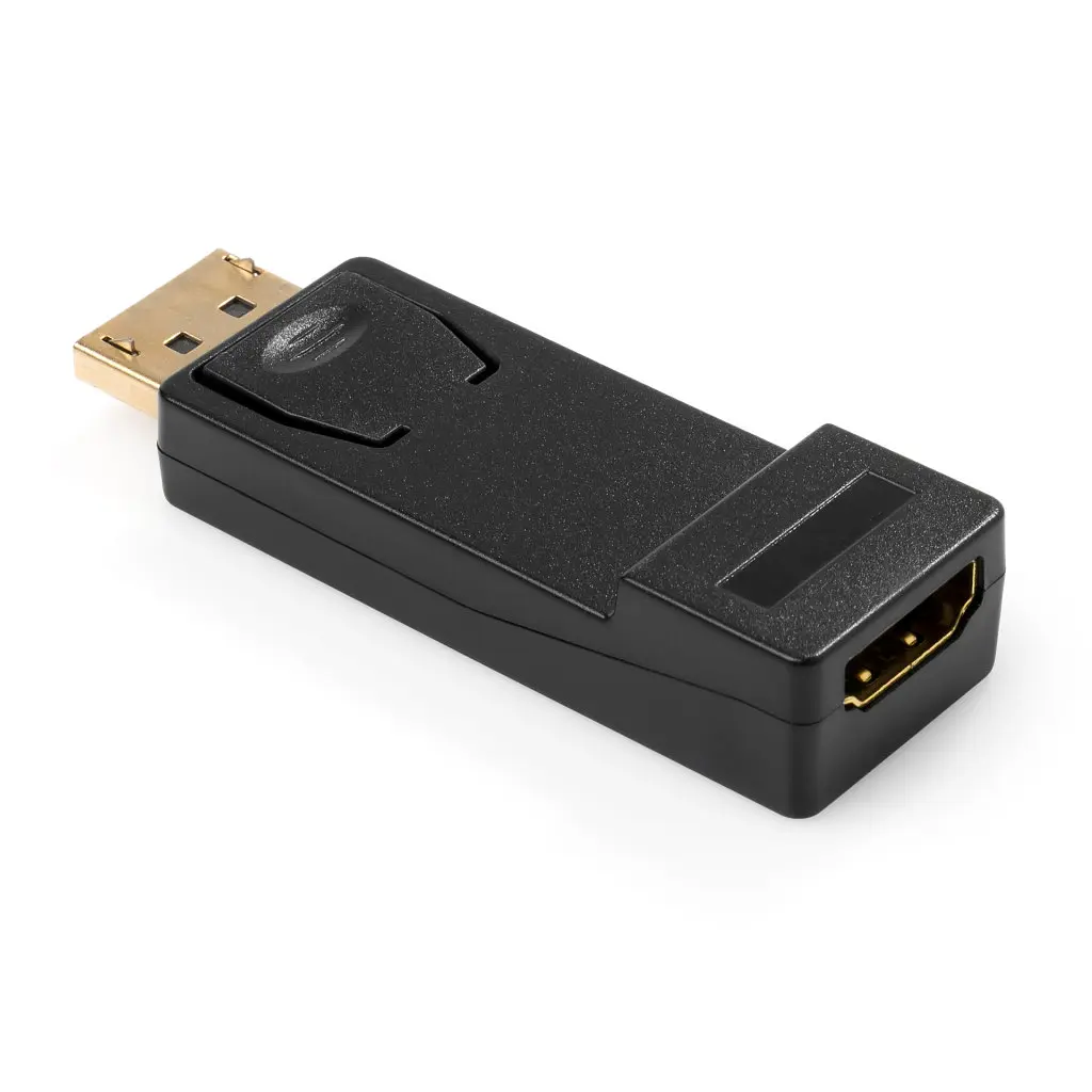 Переходник Display Port M to HDMI F Vinga (VCPADPF2HDMIMBK) - фото 2