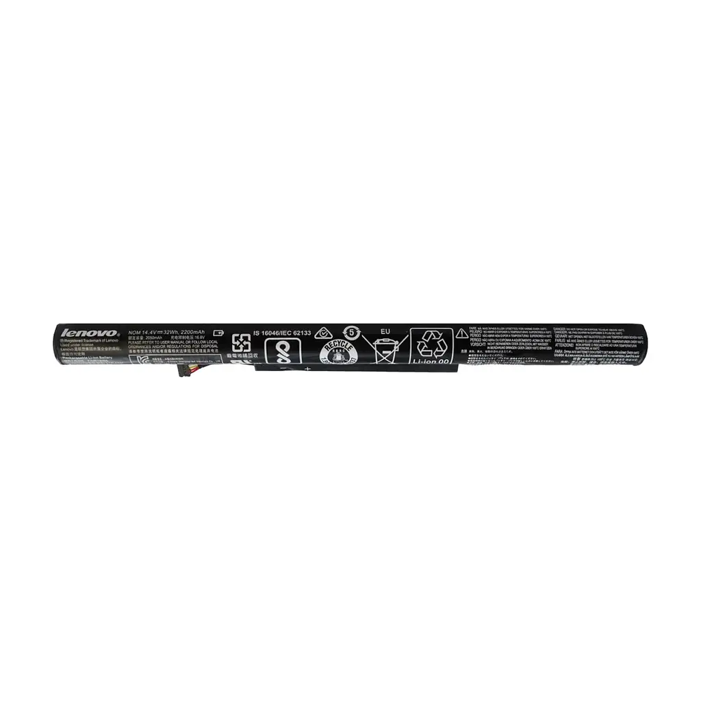 Акумулятор до ноутбука Lenovo IdeaPad 500-15L14L4A01, 2200mAh (32Wh), 4cell, 14.4V, Li-ion, black (A47772)