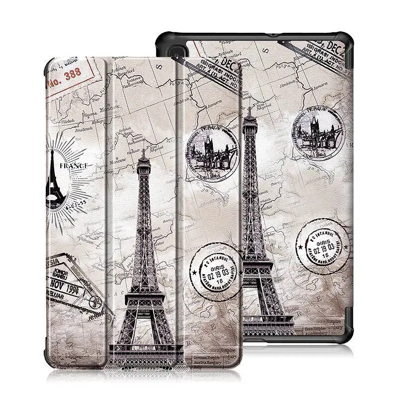 Чохол HardPrinted з малюнком для Samsung Galaxy Tab A11 Plus SM X230 X233 X236 Ейфелева Вежа - фото 3