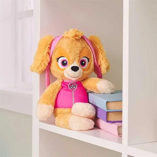 М'яка іграшка Paw Patrol Цуценя Скай 33 см Плюш Рожевий - фото 5