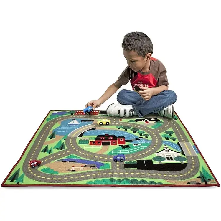 Килимок ігровий Melissa & Doug Міська дорога з машинками (MD19400) - фото 6