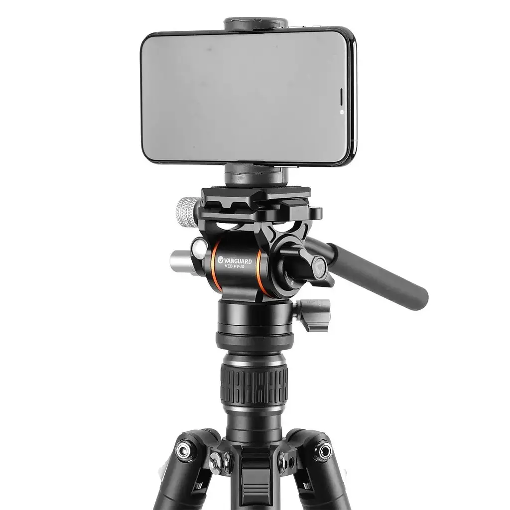 Штатив алюмінієвий Vanguard Vesta Go 234AV10 з відеоголовкою PV-10, Arca-Swiss, висота 151 см, навантаження до 5 кг для відео 4к - фото 7