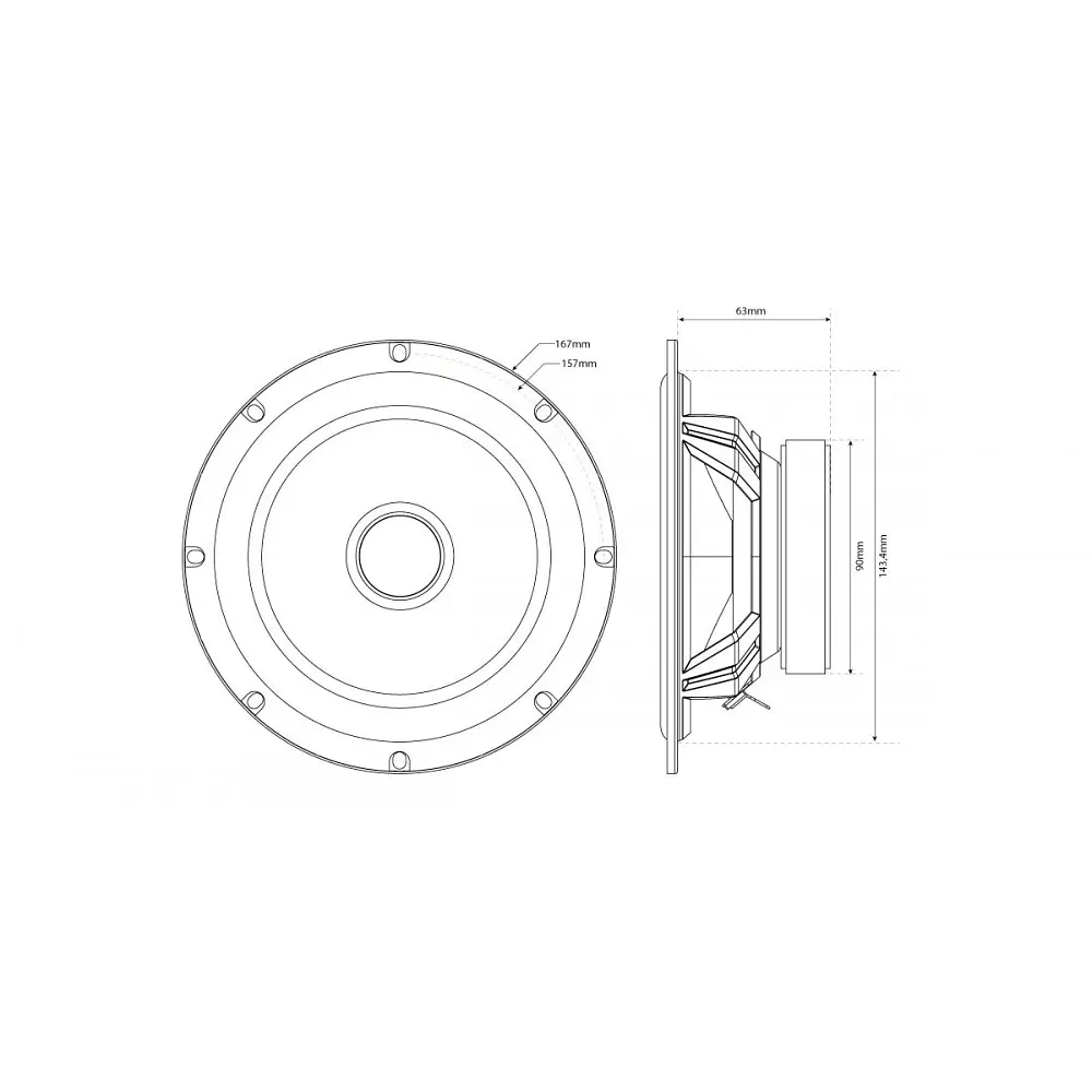 Компонентна акустика MTX TX465S - фото 7