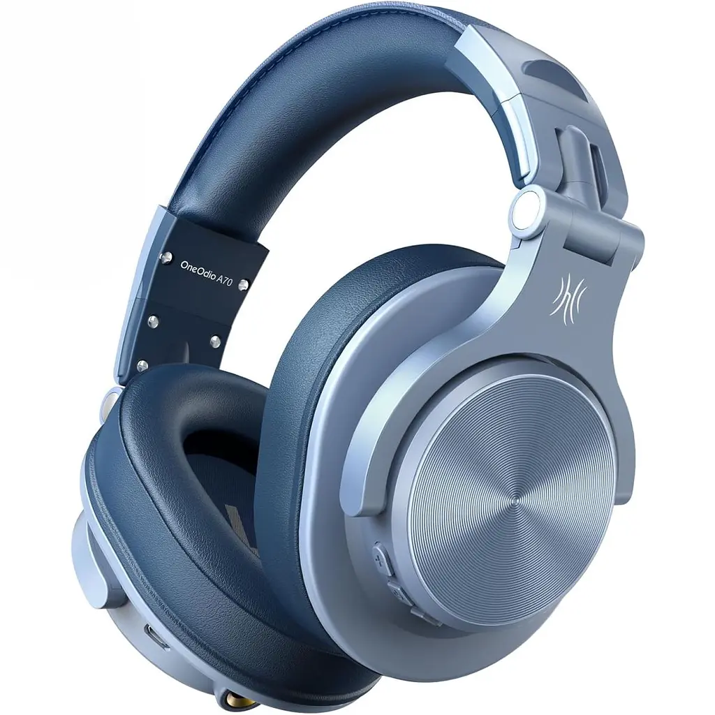 Гарнитура OneOdio Fusion A70Bluetooth + 3.5 мм/6.35 мм Sky Blue (A70 Sky Blue) - фото 6
