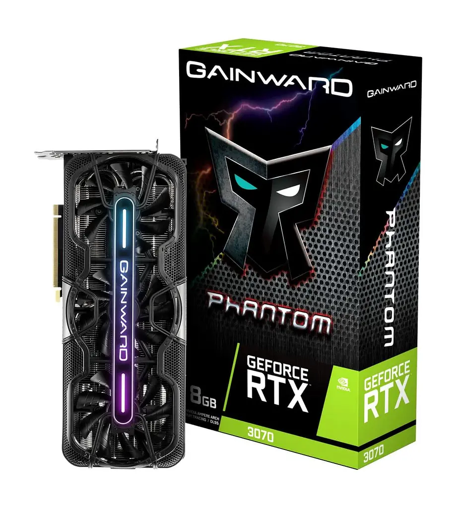 Відеокарта Gainward RTX 3070 8Gb Phantom (NE63070019P2-1040P) (GDDR6, 256 bit, PCI-E v4.0 x16) Б/в - фото 4