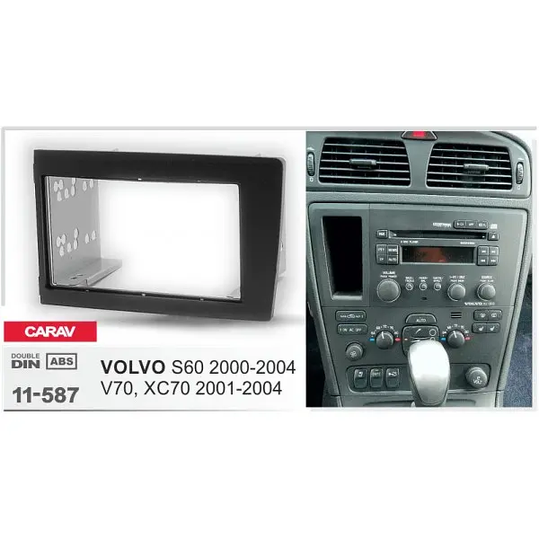 Переходная рамка Volvo S60, V70, XC70 Carav 11-587 - фото 4