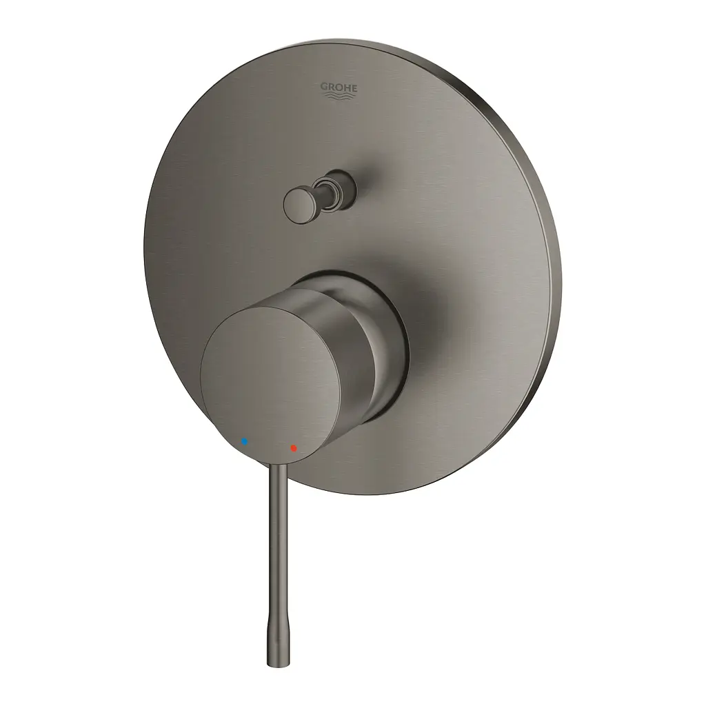 Змішувач прихованого монтажу на 2 виходи Grohe Essence 24167AL1, Графит - фото 4
