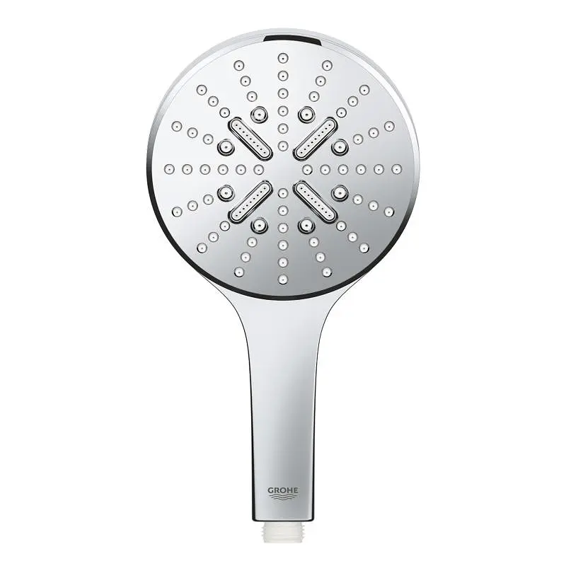 Ручной душ 3 режима струи Grohe Rainshower Smartactive 130 26574000, Хром - фото 2