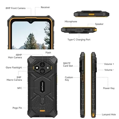 Смартфон Ulefone RugKing 3 Pro 8/128GB Black Global NFC - фото 7