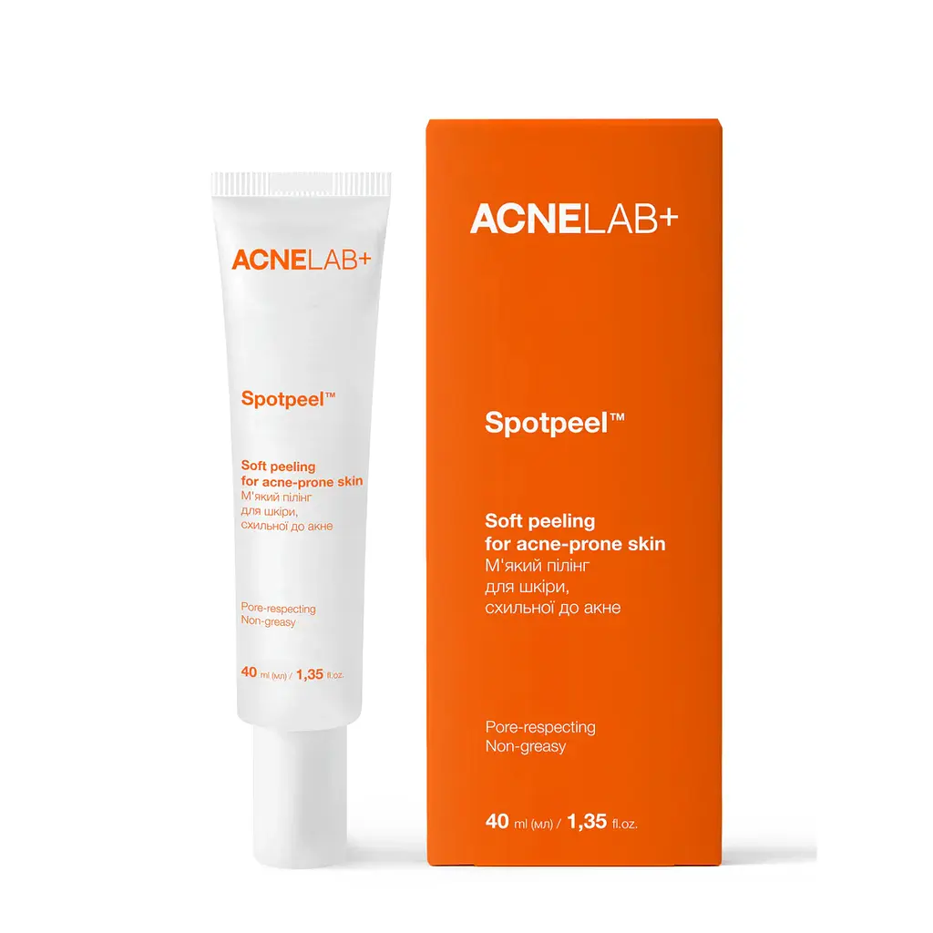 М'який пілінг для шкіри, схильної до акне Spotpeel Soft peeling for acne-prone skin ACNELAB+ 40 мл - фото 6