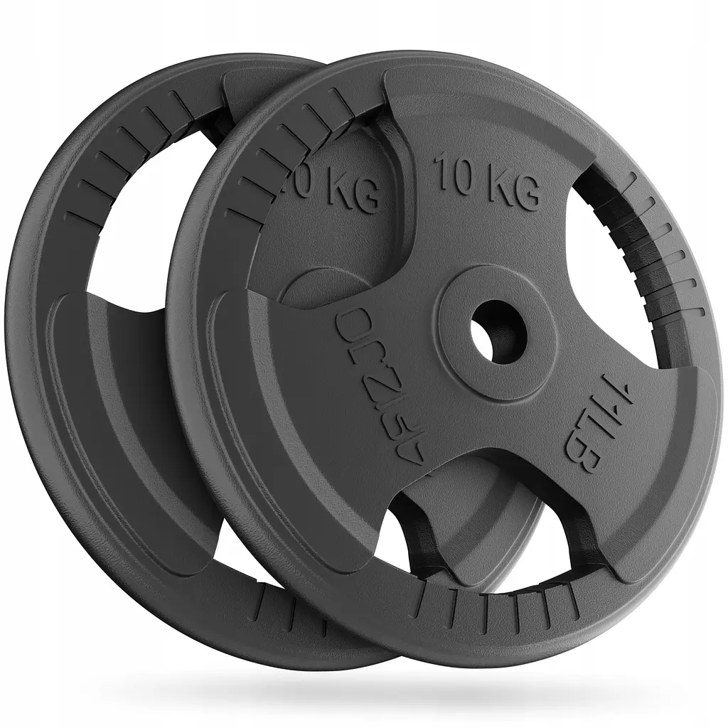 Диск металевий 4FIZJO 2 x 10 кг 26 мм Black (P-5905973401388)