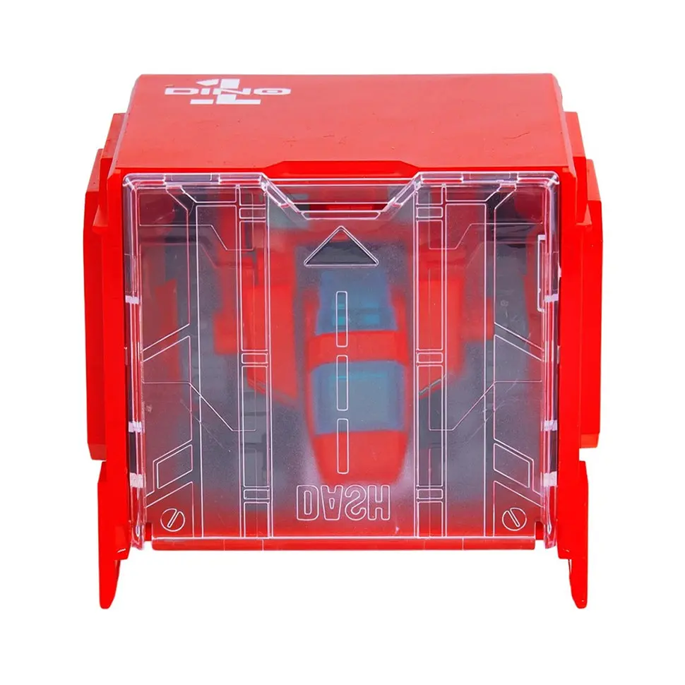 Динозавр-трансформер Раптор-Бот Dinoster EU580840-1 бокс для зберігання, червоний - фото 5