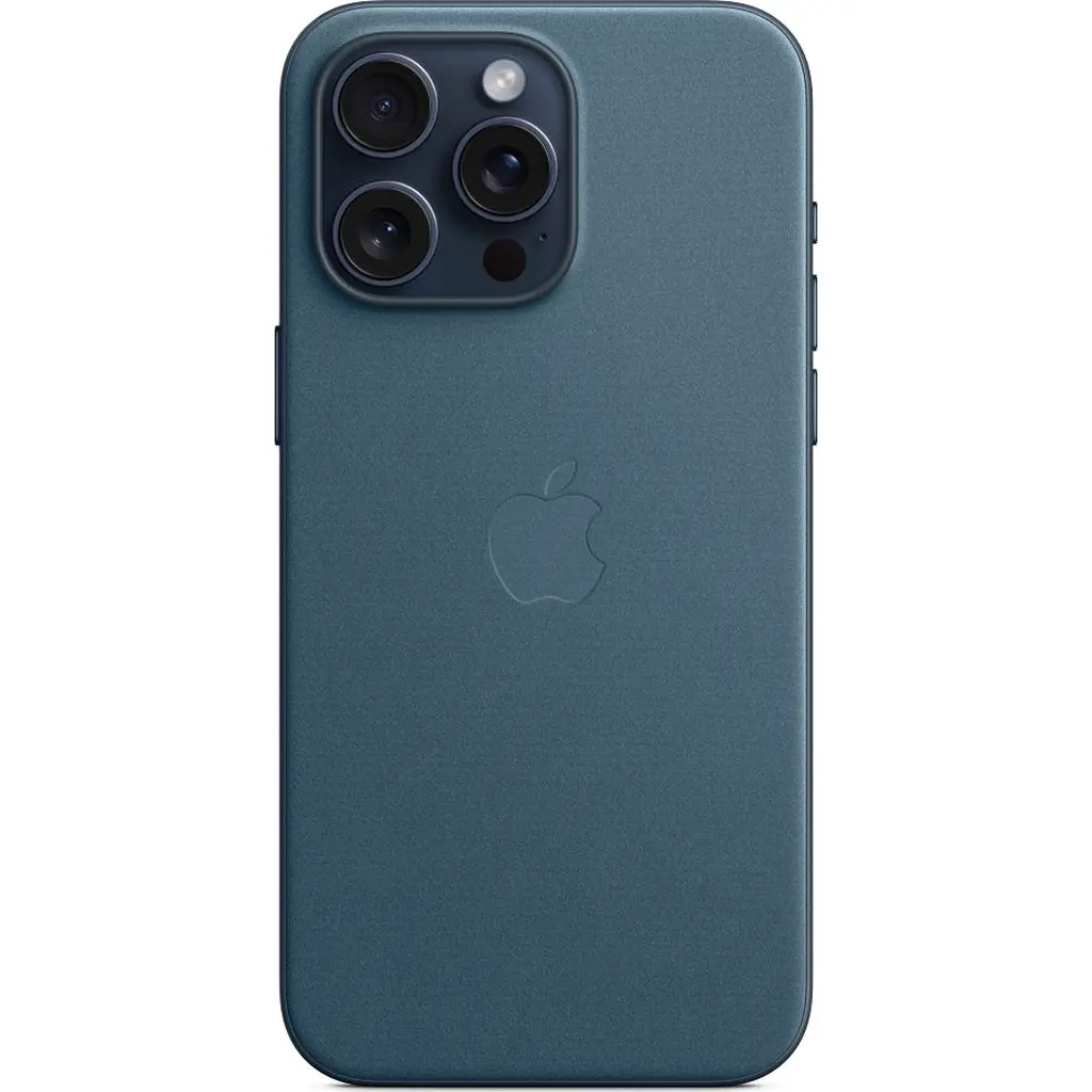 Чохол Apple FineWoven Case with MagSafe для iPhone 15 Pro Max Pacific Blue (MT4Y3ZM/A) [92921] - фото 3