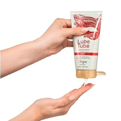 Зігрівальний лубрикант Orgie Lube Tube Hot - на водній основі, 150 мл - фото 3
