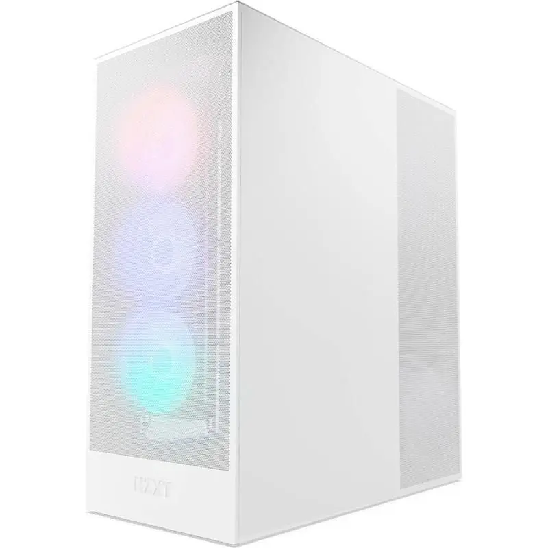 Корпус NZXT H7 Flow RGB White без БЖ ( см-H72FW-R1) - фото 4