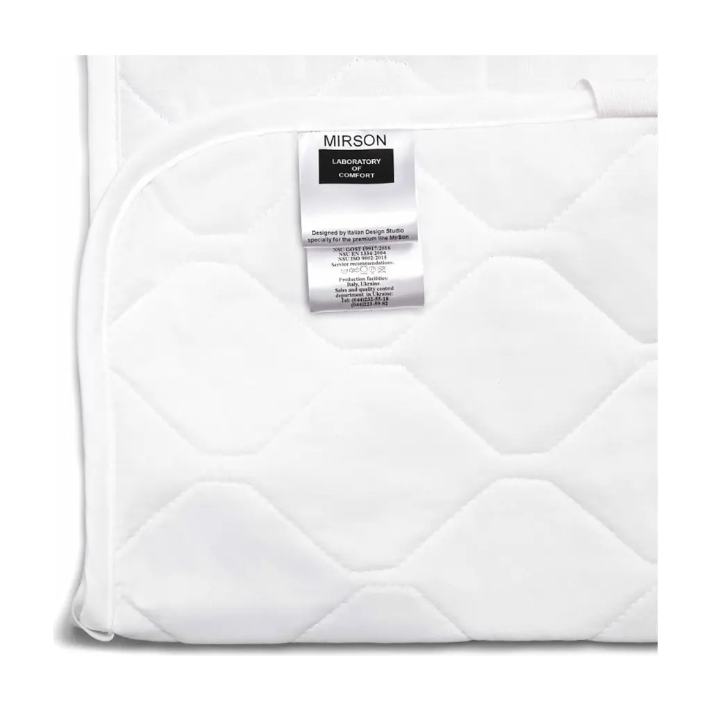 Наматрацник MirSon Стандарт тенсел (Modal) Aloe Vera 307 150x200 см (2200000379566) - фото 5