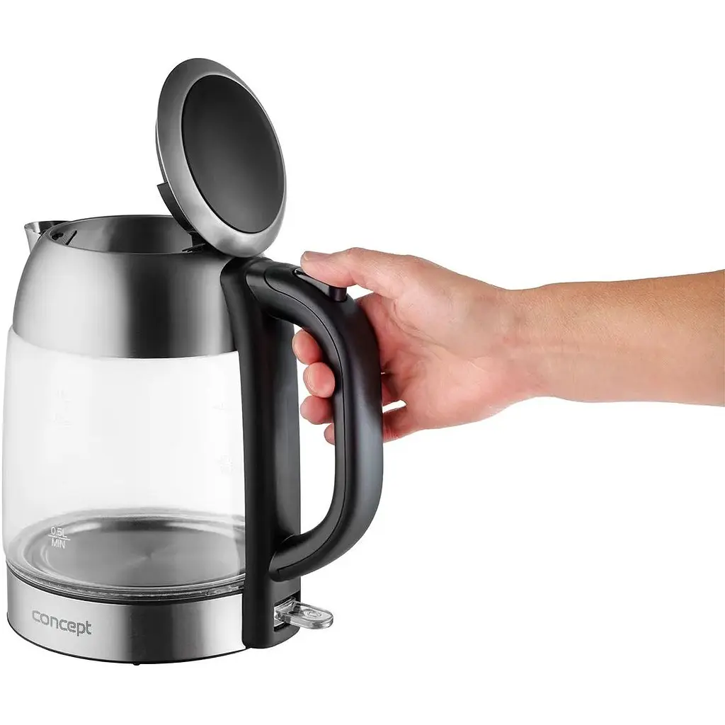 Электрический чайник Concept RK4080 стеклянный 1.7 л - фото 5